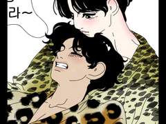 표정만 센 바보와 미간이 위협적인 애기