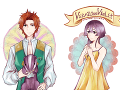 Vermilion & Violet(Sample)