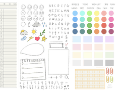 2021 다이어리용 스티커