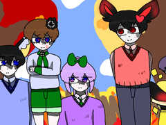 마법소녀세계 그림모음