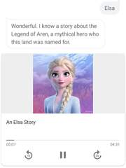 구글 어시스턴트 겨울왕국 이야기