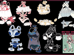 캐릭터 테마 란제리 디자인 커미션