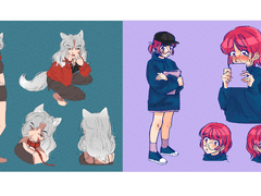 캐릭터 시트 무슬롯 상시 커미션