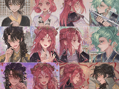 구피꽃 연성 모음