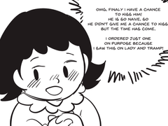 누군가는 레이디와 트램프를 감명깊게 본 모양이다.