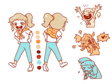 <어쩌다가 인천 나들이> 캐릭터 시트