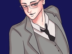 호랑이의 올백 은테 쓰리피스