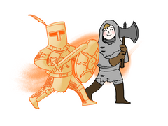 다크소울 리마스터 낙서1