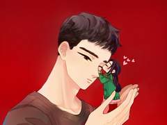 [중경윤희] (1) 작아진 이윤희 : 만화 + 일러스트