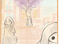 유릿빛 편 프리퀄 미완성 만화와 콘티