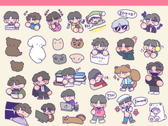 엡식 굿노트 스티커 배포