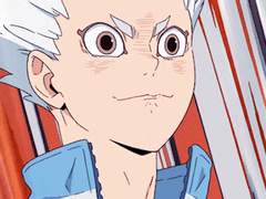 [하이큐 상황문답] 열 번 찍어 안 넘어가는 나무 없다 ver. 호시우미 코라이