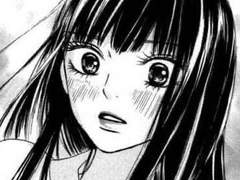 흑백 애니 사진