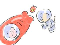 우주 맠도 만화