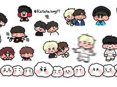 세븐틴 굿노트 스티커 배포2