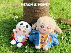 무속성 인형 20cm메론&15cm허니