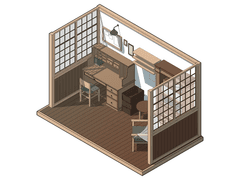 무료 배포 001 - 작은 휴식 공간