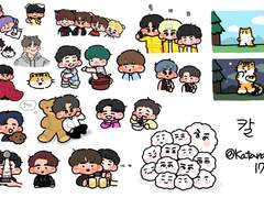 세븐틴 굿노트 스티커 배포3