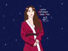 마마무 문별 생일 팬아트