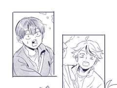 [하이큐] 오이카와랑 카게야마 _ 새우깡과 일진