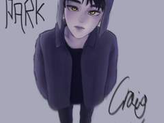 사우스파크) 올려다보는 크레이그 그림