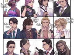 트친 최애 그리기