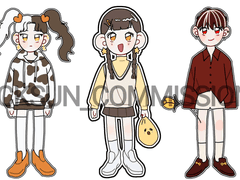 🐥익선 전신 SD 커미션💛