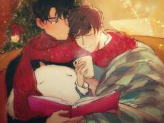 커미션 그림 ~ 크리스마스 중독