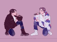 [팬아트] 스트레이 키즈 방찬, 창빈