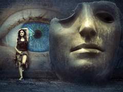 가려져 있는 너