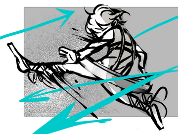 휴먼이 발레복 입은 만화