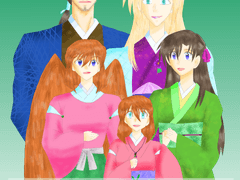 메디방 / 명탐정코난 AU 요괴의 세계 버전의 미야노 일가