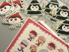 주술쿵야 스티커 제작 비하인드...같은 것