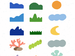 굿노트 스티커 _ 자연물