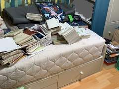 방을 엎었고 정리 중이다