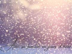 [현대팀] Avec sa famille, en jours d'hiver