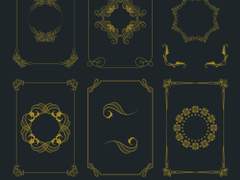 골드장식 #03 포토샵브러쉬 & AI