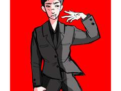 근경수현, 동갑내기 썰 기반 낙서