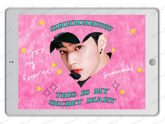 secret diary made by red . . 굿노트 다이어리 속지