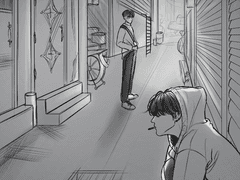 못질에는 서투르다.