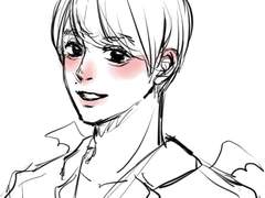 숫기 없는 30살 동기~낙서