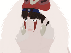 방탄 뷔 일러스트