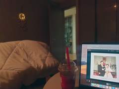 오늘 매우 행복했다