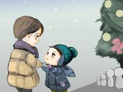 크리스마스 눈맞이