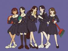 <옥자와 미애> 포스터+등장인물