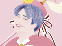 방탄 지민 일러스트