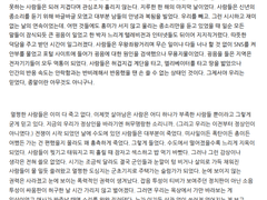 정서 글 커미션