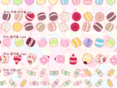 클립 스튜디오 데코용 마카롱 브러쉬 (유료)