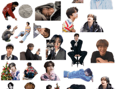 몬스타엑스 굿노트 스티커용