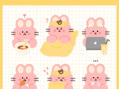 [ goodnote sticker ] STAY AT HOME